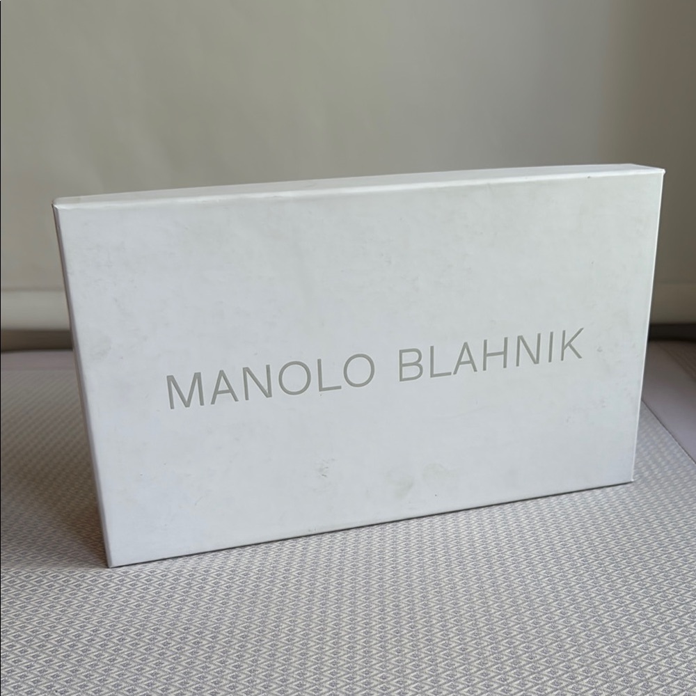 Manolo Blahnik Elegant Shoe Box